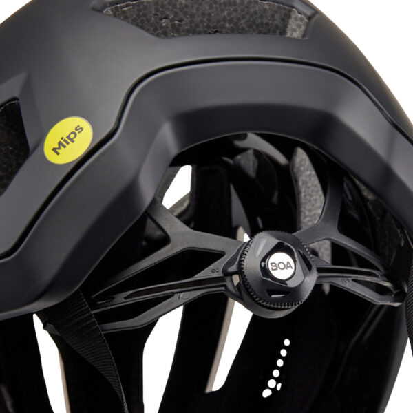 Kask rowerowy FOX CROSSFRAME PRO MATTE BLACK - obrazek 6