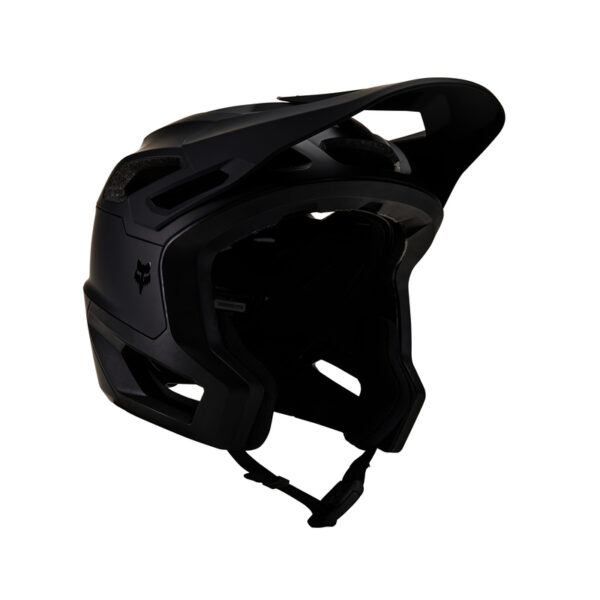 Kask rowerowy FOX DROPFRAME PRO MATTE BLACK - obrazek 2
