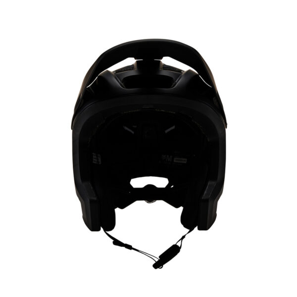 Kask rowerowy FOX DROPFRAME PRO MATTE BLACK - obrazek 3