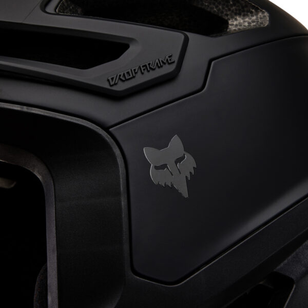 Kask rowerowy FOX DROPFRAME PRO MATTE BLACK - obrazek 7