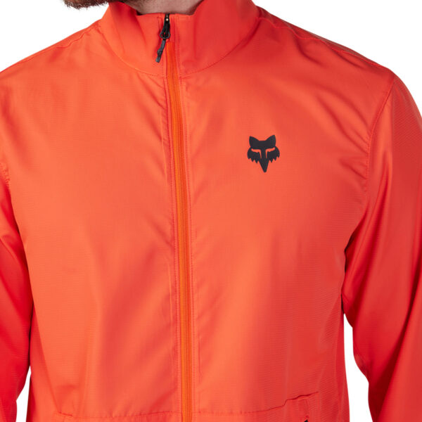 Kurtka przeciwdeszczowa FOX RANGER WIND ORANGE FLAME - obrazek 4