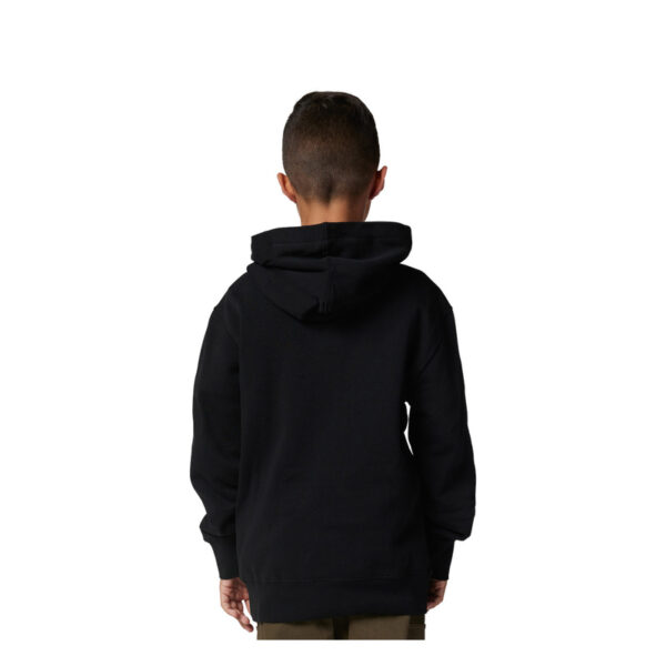 Bluza z kapturem FOX JUNIOR ABSOLUTE BLACK - obrazek 2