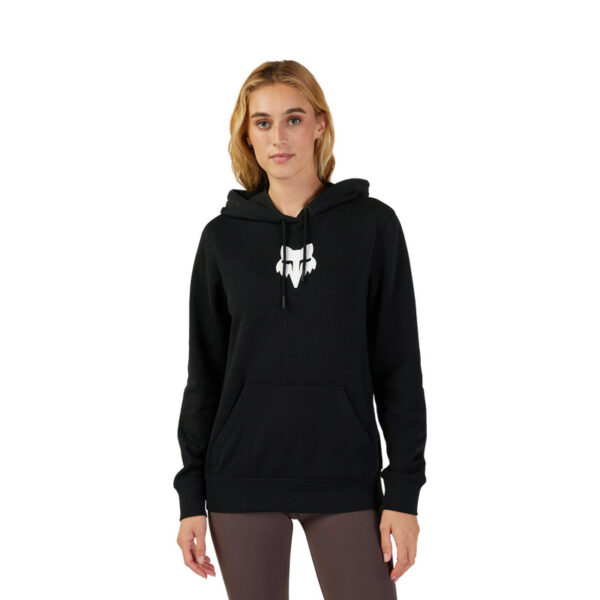Bluza z kapturem FOX LADY HEAD BLACK - obrazek 3