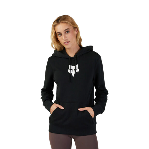 Bluza z kapturem FOX LADY HEAD BLACK - obrazek 6