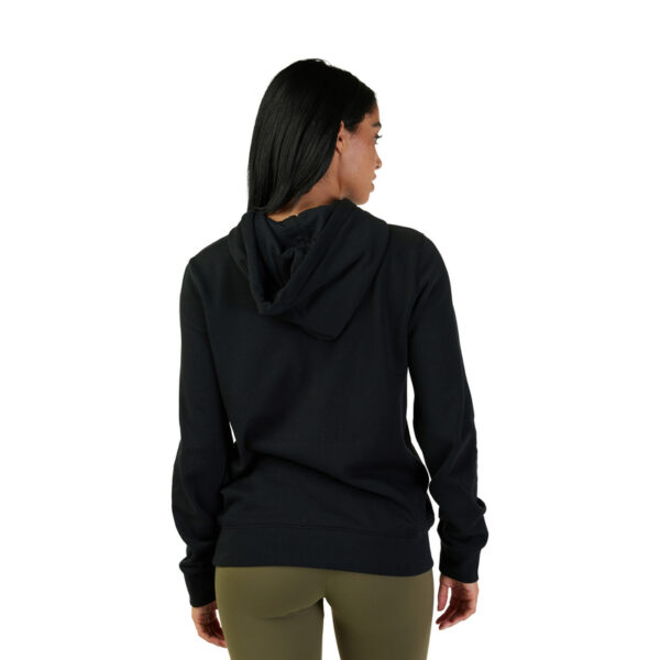 Bluza z kapturem FOX LADY HEAD BLACK/PINK - obrazek 3