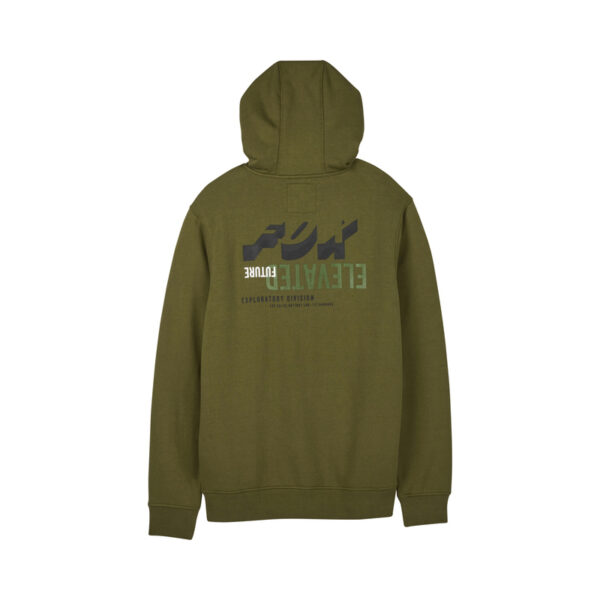 Bluza z kapturem FOX LEO OLIVE GREEN - obrazek 2