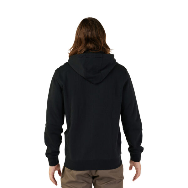 Bluza z kapturem na zamek FOX ABSOLUTE BLACK - obrazek 2