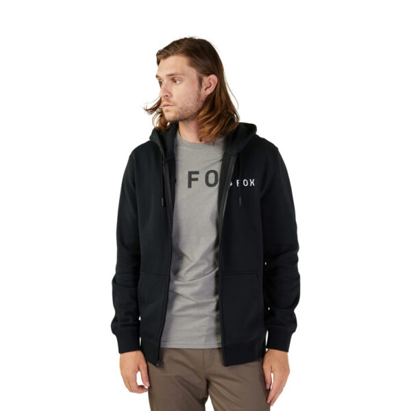 Bluza z kapturem na zamek FOX ABSOLUTE BLACK - obrazek 3