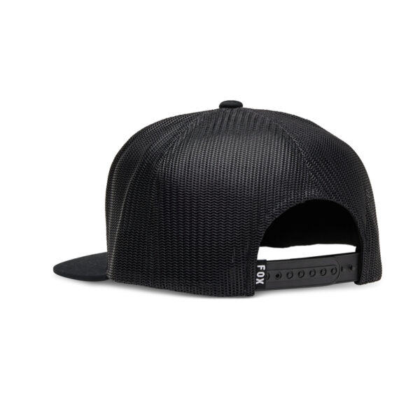 Czapka z daszkiem FOX ABSOLUTE MESH SNAPBACK BLACK - obrazek 2
