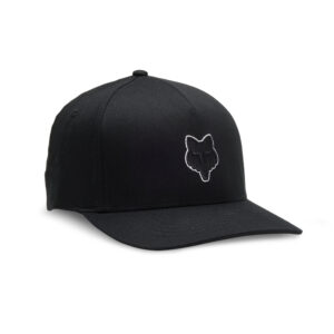 Czapka z daszkiem FOX HEAD FLEXFIT BLACK