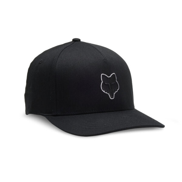 Czapka z daszkiem FOX HEAD FLEXFIT BLACK