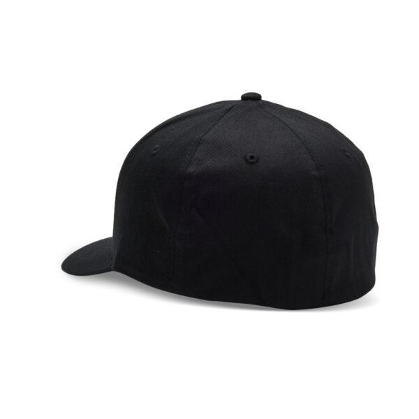 Czapka z daszkiem FOX HEAD FLEXFIT BLACK - obrazek 2