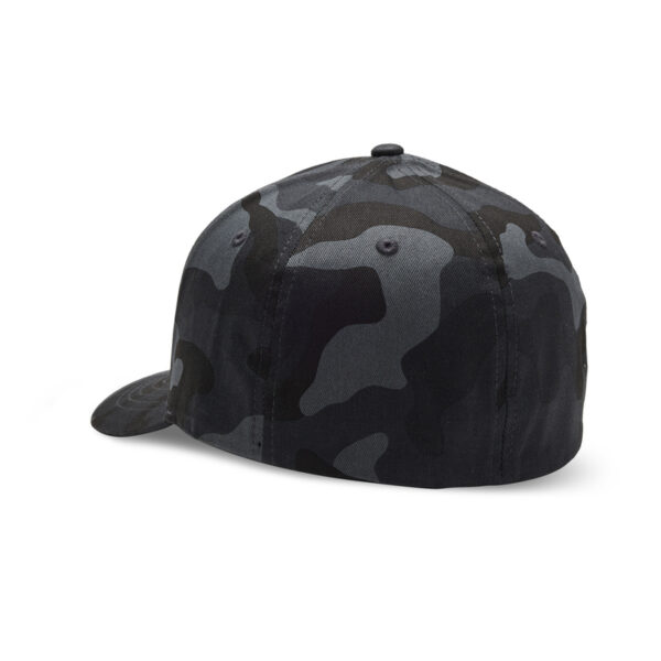 Czapka z daszkiem FOX HEAD FLEXFIT BLACK CAMO - obrazek 2