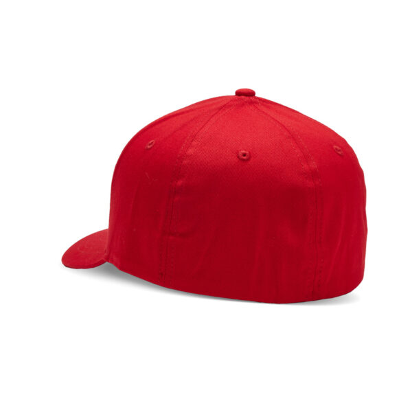 Czapka z daszkiem FOX HEAD FLEXFIT FLAME RED - obrazek 2