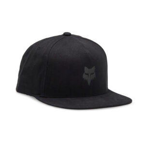 Czapka z daszkiem FOX HEAD SNAPBACK BLACK/CHARCOAL