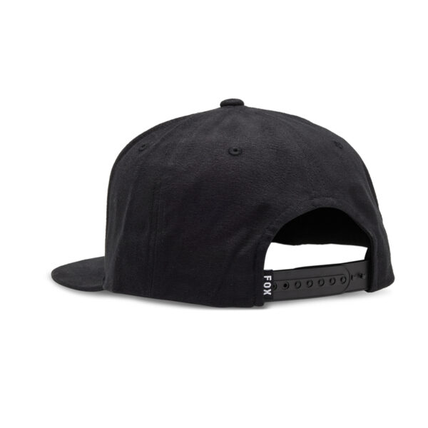 Czapka z daszkiem FOX HEAD SNAPBACK BLACK/CHARCOAL - obrazek 2
