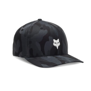 Czapka z daszkiem FOX HEAD TECH FLEXFIT BLACK CAMO