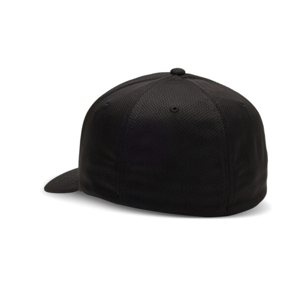 Czapka z daszkiem FOX HEAD TECH FLEXFIT BLACK/CHARCOAL - obrazek 2