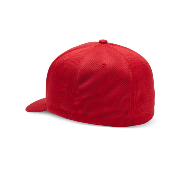 Czapka z daszkiem FOX HEAD TECH FLEXFIT FLAME RED - obrazek 2