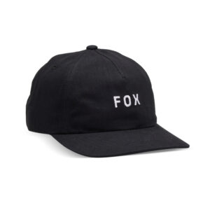 Czapka z daszkiem FOX LADY W WORDMARK ADJUSTABLE BLACK