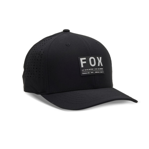 Czapka z daszkiem FOX NON STOP TECH FLEXFIT BLACK