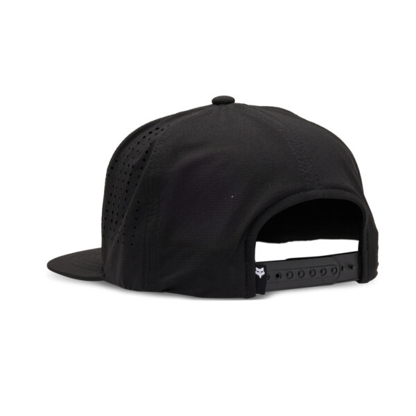 Czapka z daszkiem FOX NON STOP TECH SNAPBACK BLACK - obrazek 2