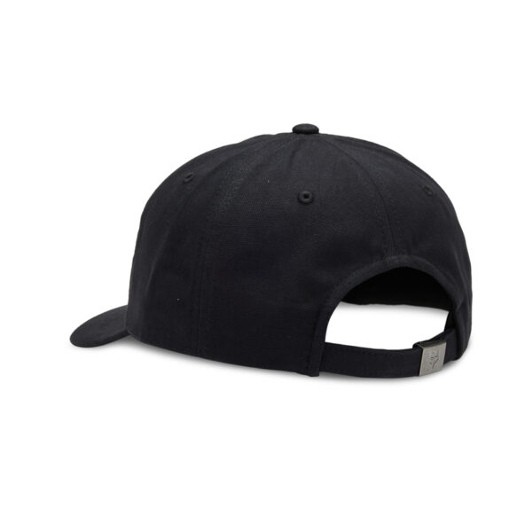 Czapka z daszkiem FOX WORDMARK ADJUSTABLE BLACK - obrazek 2