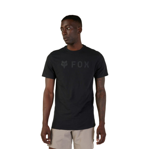 T-shirt FOX ABSOLUTE BLACK/BLACK - obrazek 2