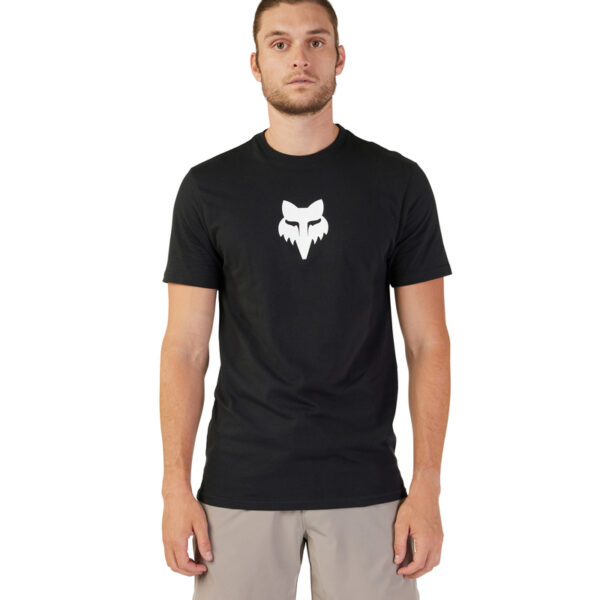 T-shirt FOX HEAD BLACK - obrazek 2
