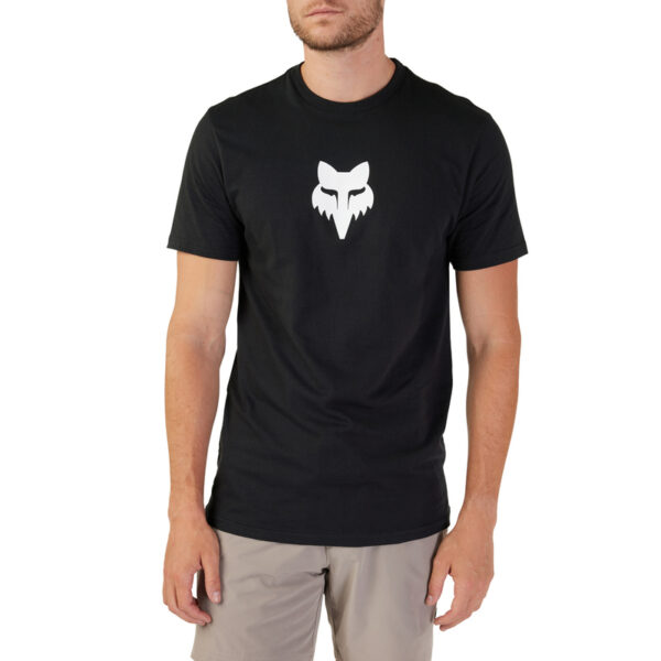 T-shirt FOX HEAD BLACK - obrazek 4