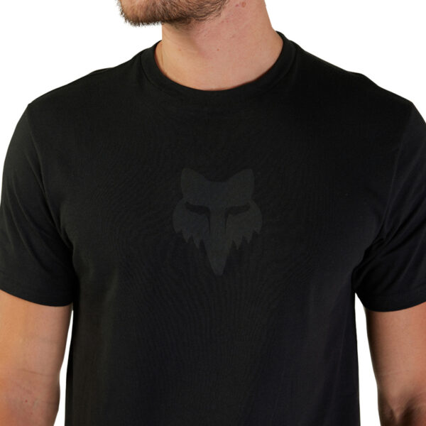 T-shirt FOX HEAD BLACK/BLACK - obrazek 4