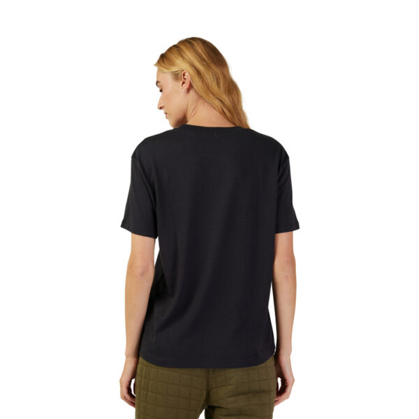 T-shirt FOX LADY HEAD BLACK - obrazek 2