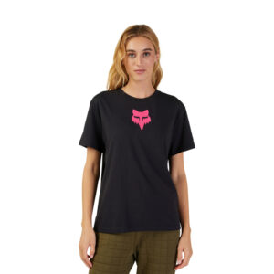 T-shirt FOX LADY FOX HEAD BLACK/PINK