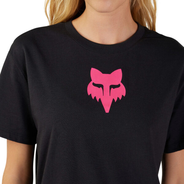 T-shirt FOX LADY FOX HEAD BLACK/PINK - obrazek 7