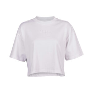 T-shirt FOX LADY WORDMARK OS CROP WHITE