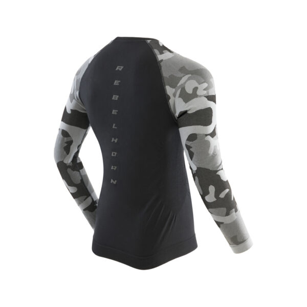 Koszulka termoaktywna z długim rękawem REBELHORN FREEZE II CAMO - obrazek 2