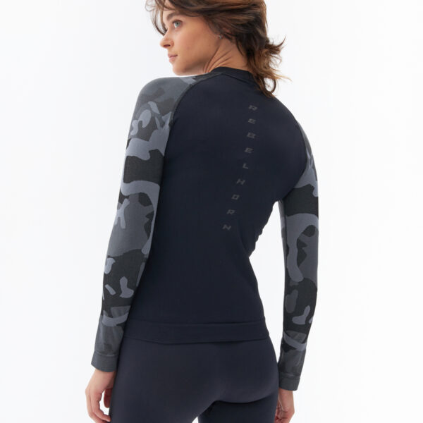 Koszulka termoaktywna z długim rękawem REBELHORN FREEZE II LADY CAMO - obrazek 4