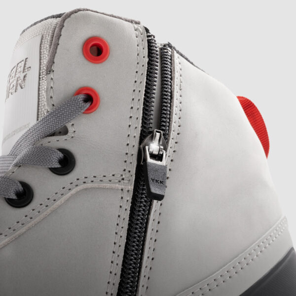 Buty skórzane REBELHORN SPIKE GREY/BLACK SOLE - obrazek 5