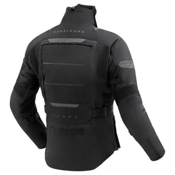 Kurtka tekstylna REBELHORN CUBBY V BLACK - obrazek 2