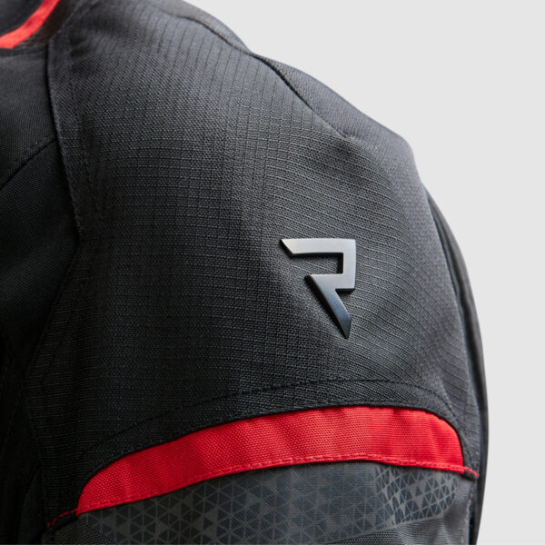 Kurtka tekstylna REBELHORN CUBBY V BLACK/ANTHRACITE/RED - obrazek 19
