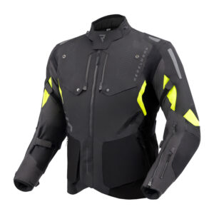 Kurtka tekstylna REBELHORN HIKER IV BLACK/ANTHRACITE/FLUO YELLOW