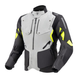 Kurtka tekstylna REBELHORN HIKER IV BLACK/GREY/FLUO YELLOW