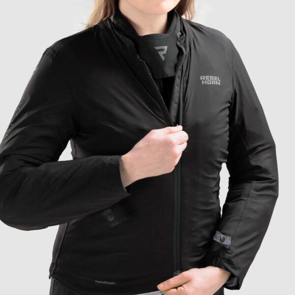 Kurtka tekstylna REBELHORN HIKER IV LADY BLACK - obrazek 11