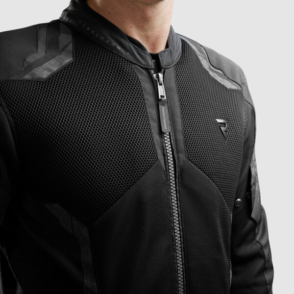 Kurtka tekstylna REBELHORN JAX BLACK - obrazek 4