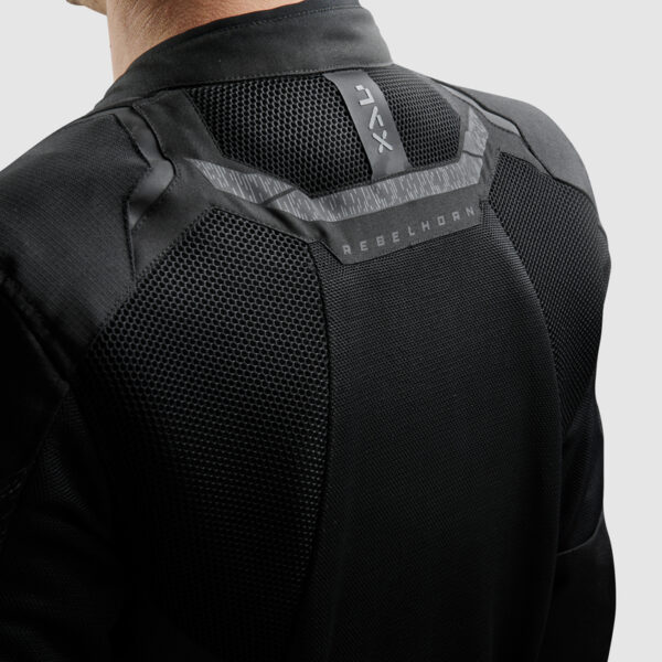 Kurtka tekstylna REBELHORN JAX BLACK - obrazek 5