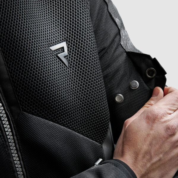 Kurtka tekstylna REBELHORN JAX BLACK - obrazek 10
