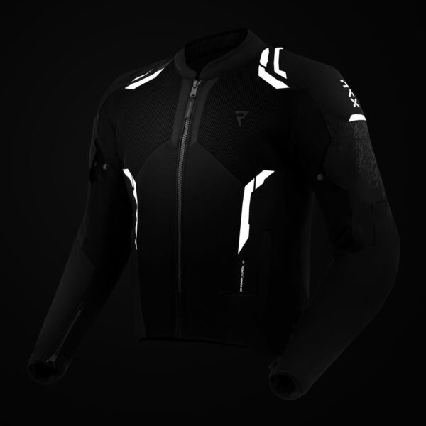 Kurtka tekstylna REBELHORN JAX BLACK - obrazek 12