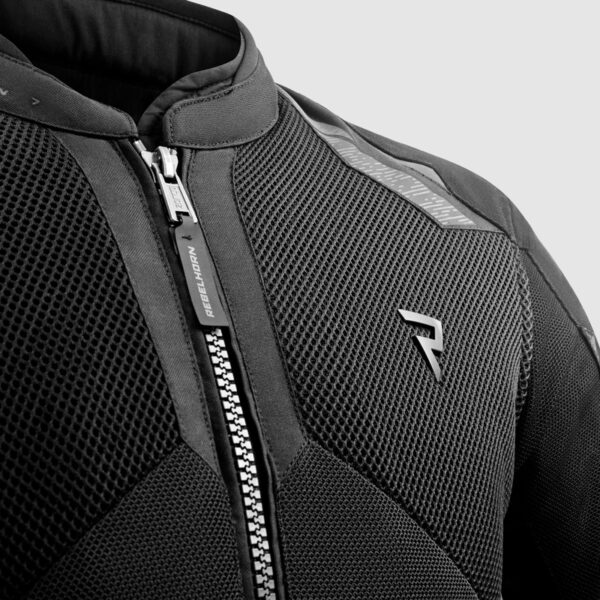 Kurtka tekstylna REBELHORN JAX BLACK - obrazek 16