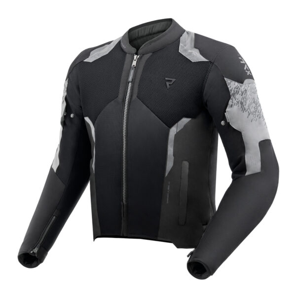 Kurtka tekstylna REBELHORN JAX BLACK/GREY