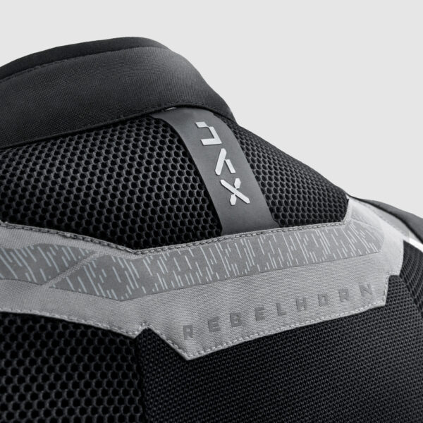 Kurtka tekstylna REBELHORN JAX BLACK/GREY - obrazek 14